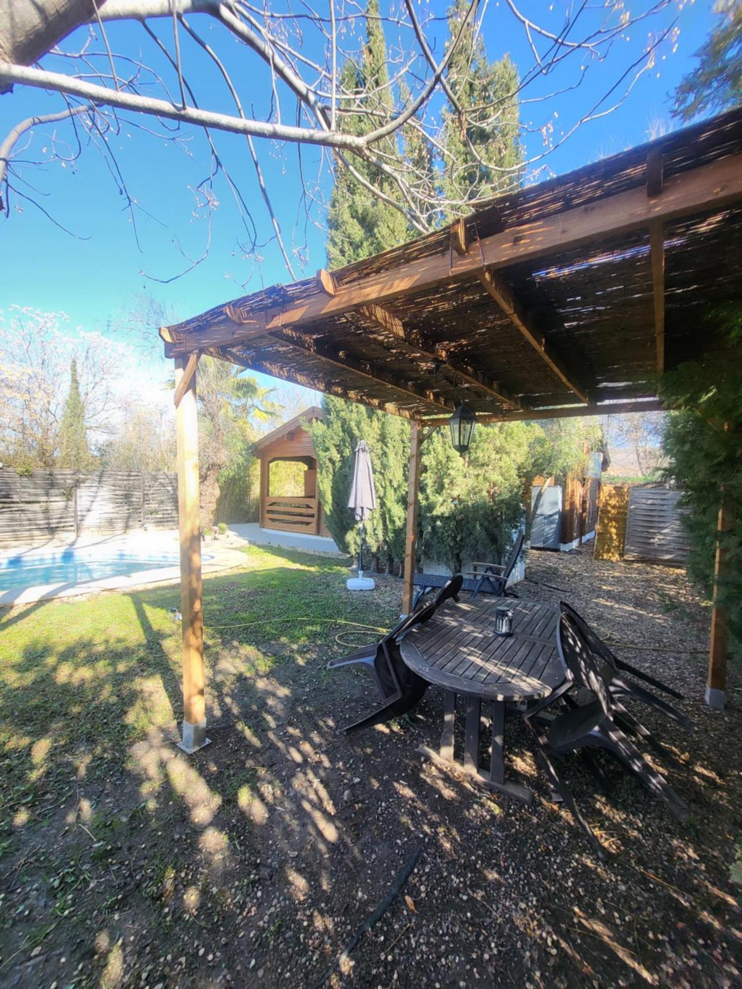 Casa Madera Urbanizacion Socorro Villa Sevilla Exterior foto